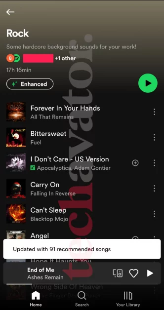 Spotify Enhanced playlist