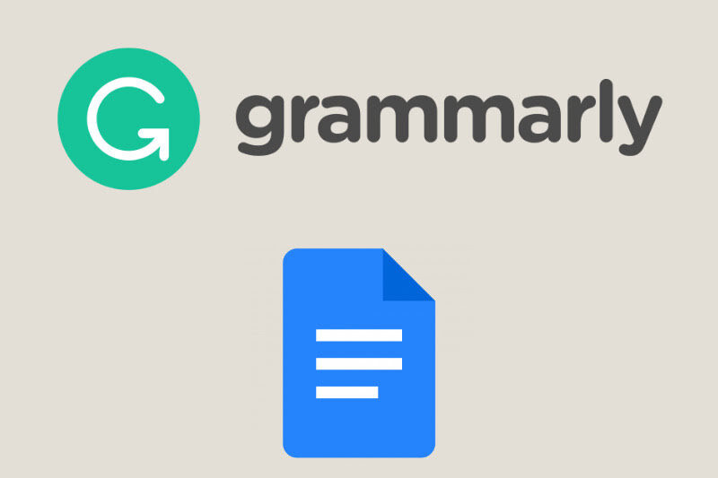 Grammarly and Docs logos